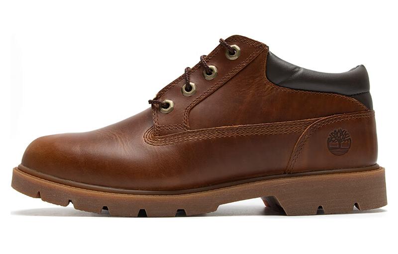 Timberland Basic Leather Water Repellant Oxford Shoes 'Brown' A1QWSF74