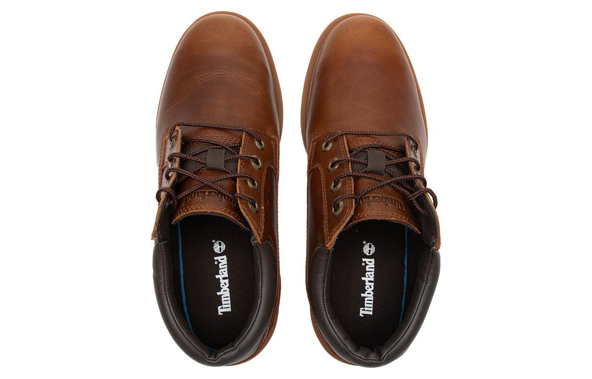 Lookbook Sepatu Oxford Kulit Anti Air Timberland 'Coklat' A1QWSF74