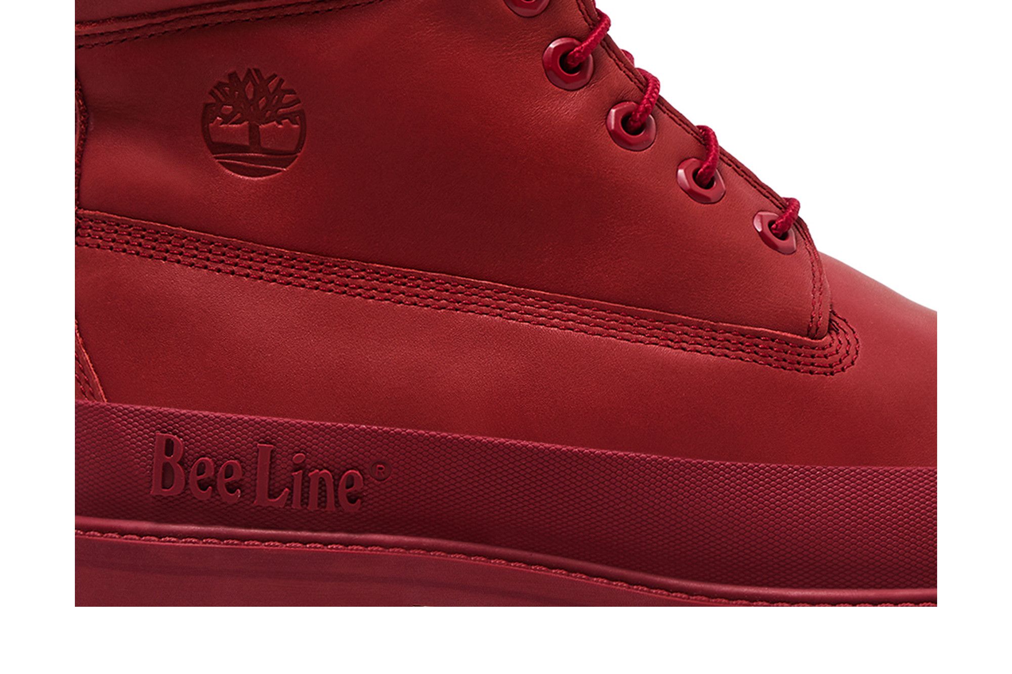 Lookbook Timberland 6" Bota Premium Bee Line Punta Goma Impermeable Rojo Nubuck TB0A5ZQ3626