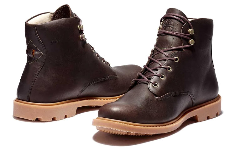 Shop Timberland Belanger 'Coklat Tua Tahan Air' TB0A2FHPV13