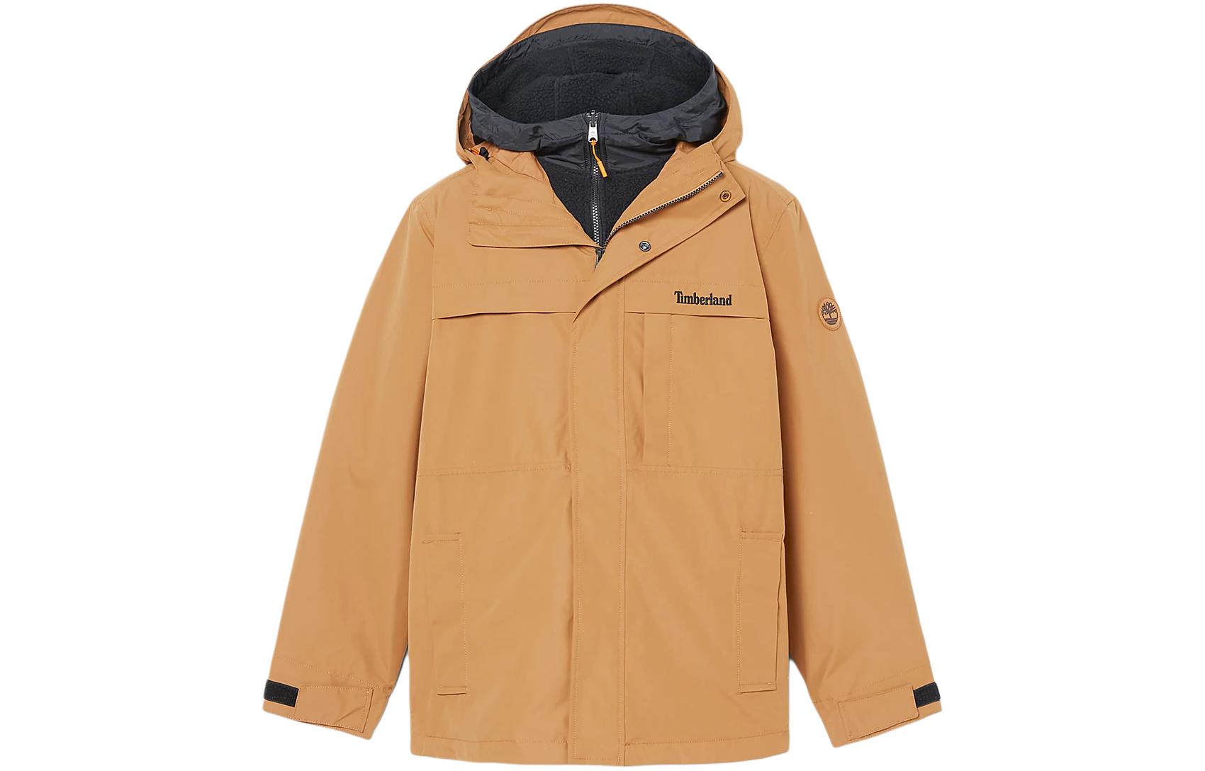 Timberland Benton Yellow Waterproof 3-in-1 Jacket with Logo A5XT1-P47