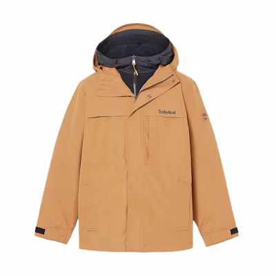 Timberland Benton Yellow Waterproof 3-in-1 Jacket with Logo A5XT1-P47