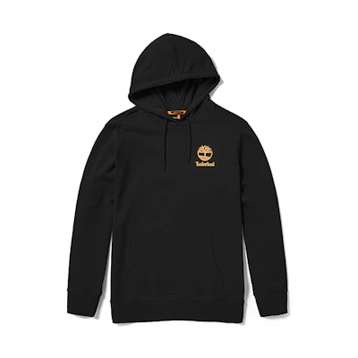 Timberland Black-Wheat Logo Hoodie Casual Pullover Long Sleeve Sweater A2FV7-P56