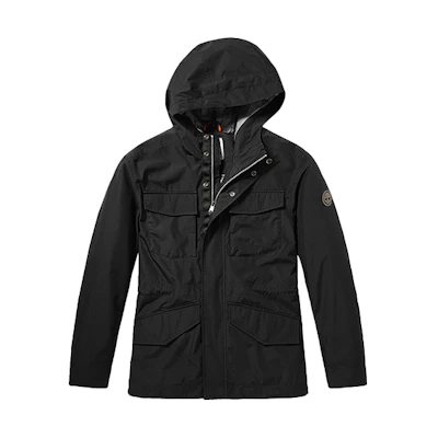 Timberland Black 3-in-1 Outdoor Windproof Multi-Pocket Hooded Jacket A2EQV-001