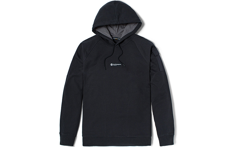 Timberland Black Casual Breathable Hooded Loose Fit Sweatshirt A25N8-M45