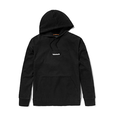 Timberland Black Casual Loose Fit Pullover Hoodie A22C9-001
