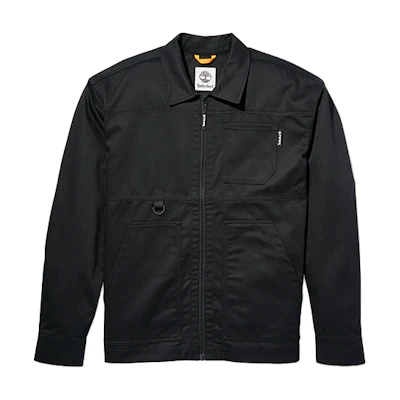 Timberland Black Casual Multi-Pocket Outdoor Utility Jacket A2ADD-001