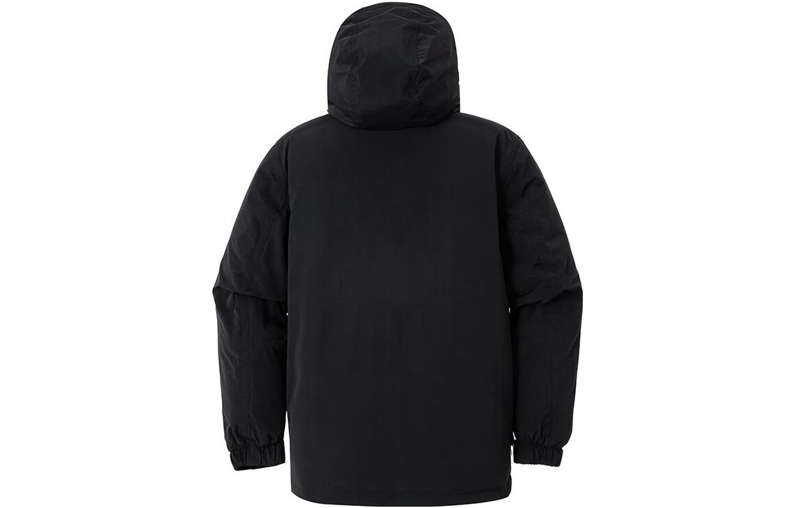 Lookbook Timberland 黑色防風連帽多口袋戶外外套 A26SK001