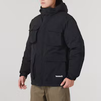 Purchase Timberland 黑色防風連帽多口袋戶外外套 A26SK001
