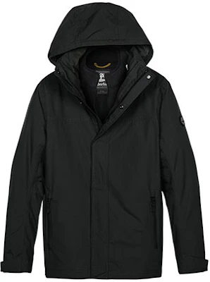 Timberland Black Hooded Zip-Up Jacket Warm Casual Outdoor Wear A1WJF-001 Buy Timberland Black Hooded Zip-Up Jacket Warm Casual Outdoor Wear A1WJF-001