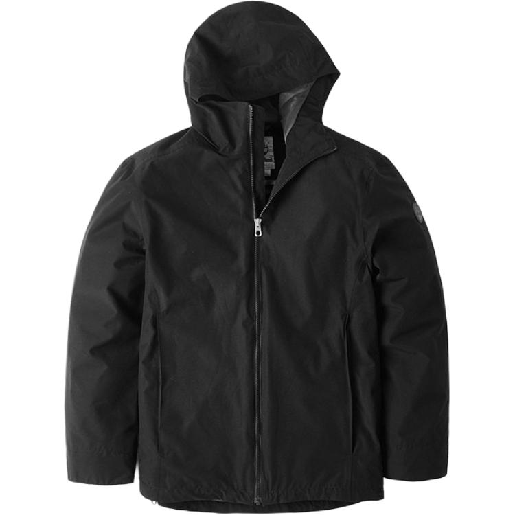 Timberland Black Hoodie Casual Long Sleeve Jacket A1ZQZ-001