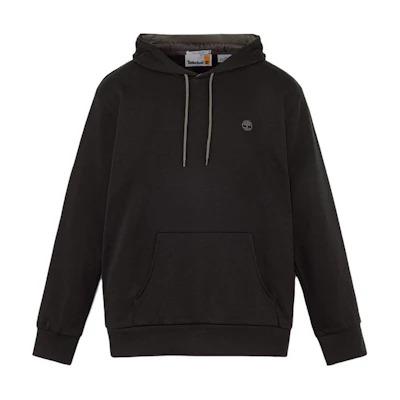 Timberland Black Knit Fleece Hoodie Casual Sweatshirt A5XV9-X65
