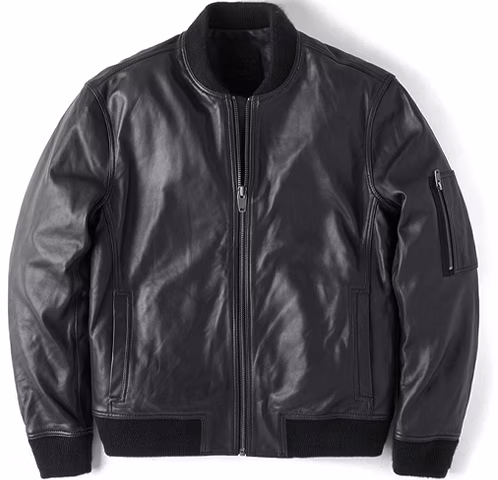 timberland-black-leather-bomber-jacket-a1-nc-4001