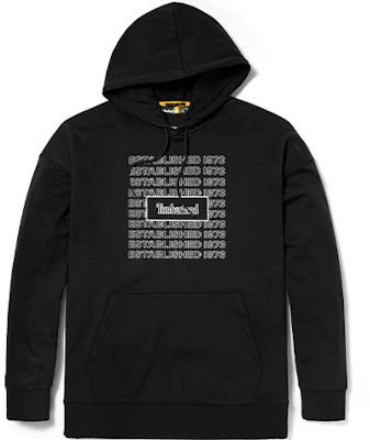 Timberland Hoodie Hitam Longgar Logo Cetak Pullover A27JU-001 Buy Timberland Hoodie Hitam Longgar Logo Cetak Pullover A27JU-001