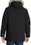 Sizing Timberland Black Mid-Length Hooded Winter Jacket with Fur Trim. A2ETY-001