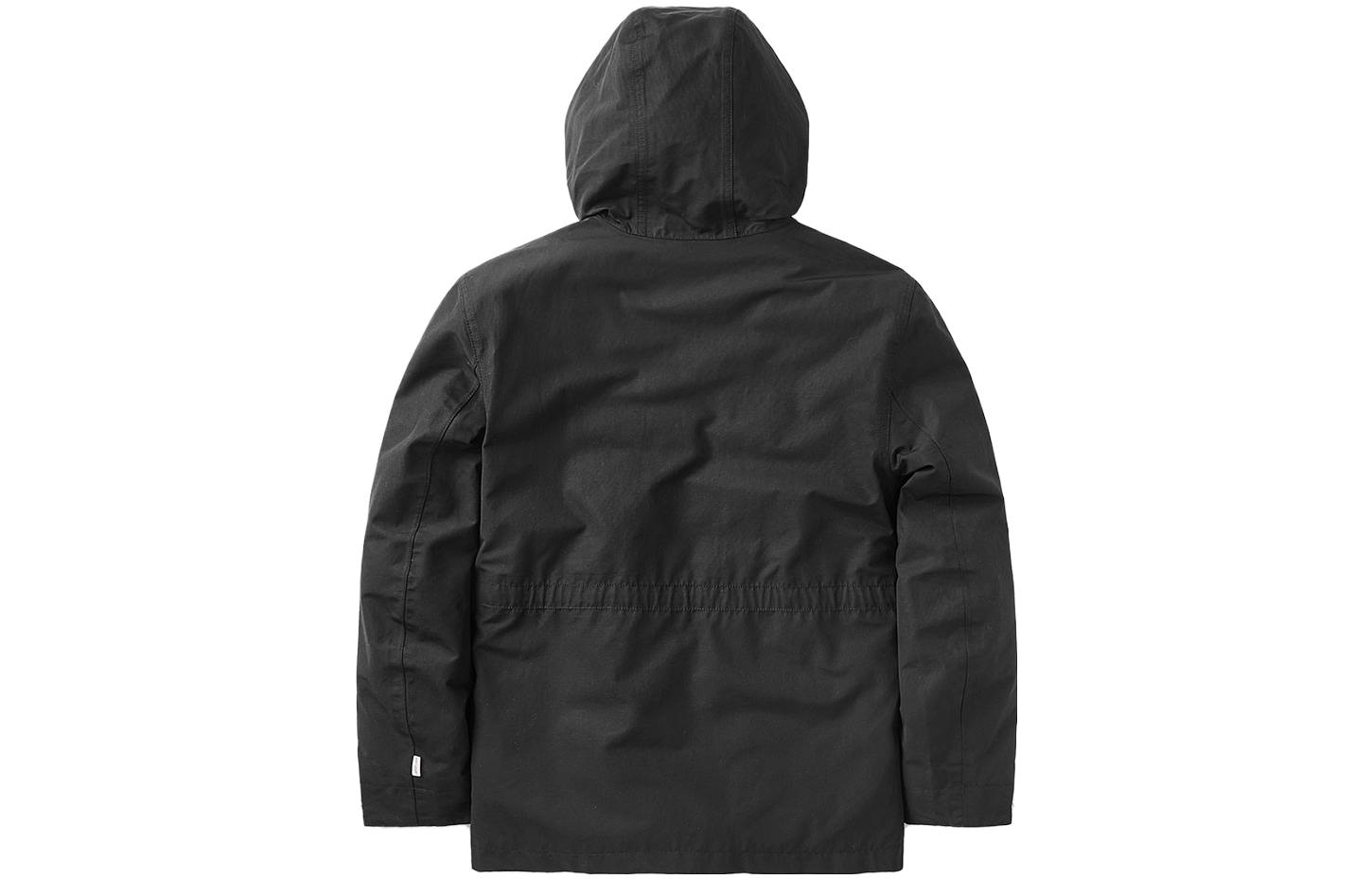 Lookbook Timberland Jaket Utility Hooded Multi-Pocket Hitam A1WS2-001