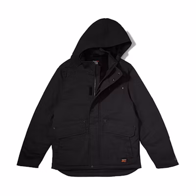 Timberland Black Multi-Pocket Jacket with Detachable Hood A237T-015