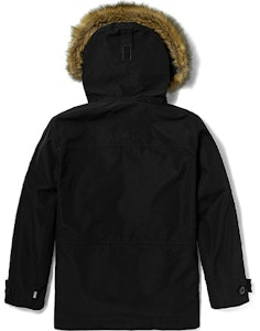 添柏岚 黑色户外三合一可拆卸毛绒内衬标志外套. A22VQ-001 Lookbook 添柏岚 黑色户外三合一可拆卸毛绒内衬标志外套. A22VQ-001