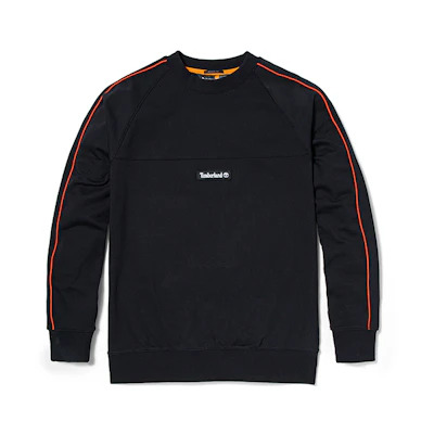 Timberland Black Outdoor Casual Crewneck Pullover Sweatshirt A27UW-001