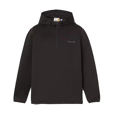 Timberland Black Protection Hoodie Jacket with Zipper A6NS5-001