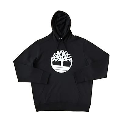 Timberland Black Sweatshirt with Botanical Geometric Print A1Y2U-001