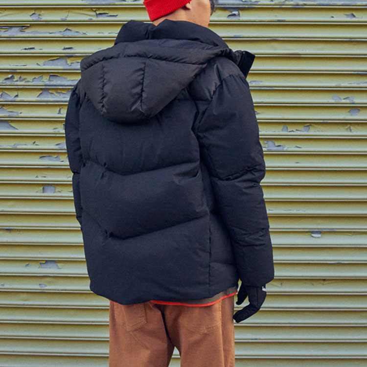 Sizing Timberland Black Warm Sports Puffer Jacket A2G9G-001