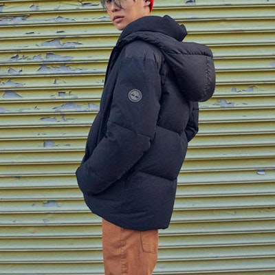 Timberland Black Warm Sports Puffer Jacket A2G9G-001 Cheap Timberland Black Warm Sports Puffer Jacket A2G9G-001