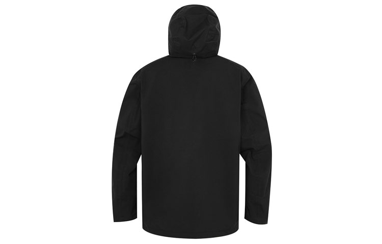 Lookbook Timberland Black Water-Resistant Hooded Jacket Outdoor Casual Warm Coat A69GH-001