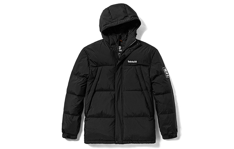 Order Timberland Black Water-Resistant Puffer Down Jacket Winter Wear A2CDH-001