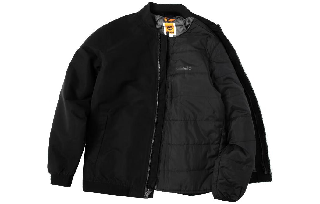 Order Timberland Jaket Hitam Tahan Air & Angin 3-in-1 dengan Lapisan Katun A6M4N001