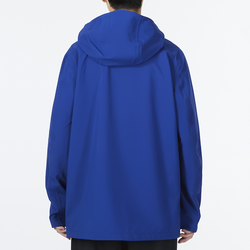 Purchase Timberland Jaket Anti Air Biru Berpenutup dengan Cetakan Logo A69GH-CY5