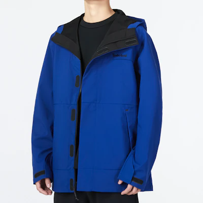 Timberland Jaket Anti Air Biru Berpenutup dengan Cetakan Logo A69GH-CY5 Details for Timberland Jaket Anti Air Biru Berpenutup dengan Cetakan Logo A69GH-CY5