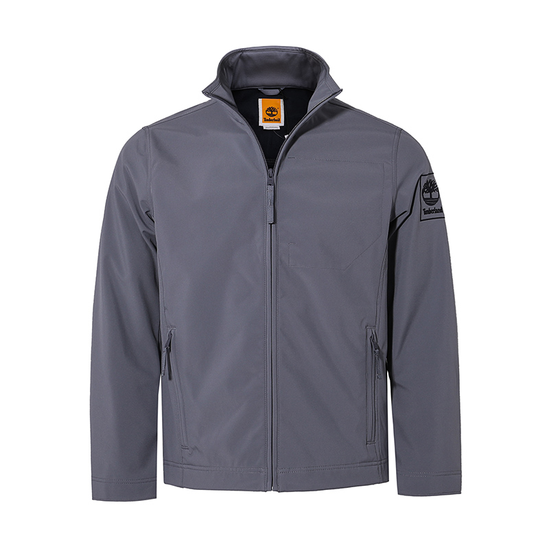 Timberland Blue Zip-Up Stand Collar Warm Jacket A44UU-073