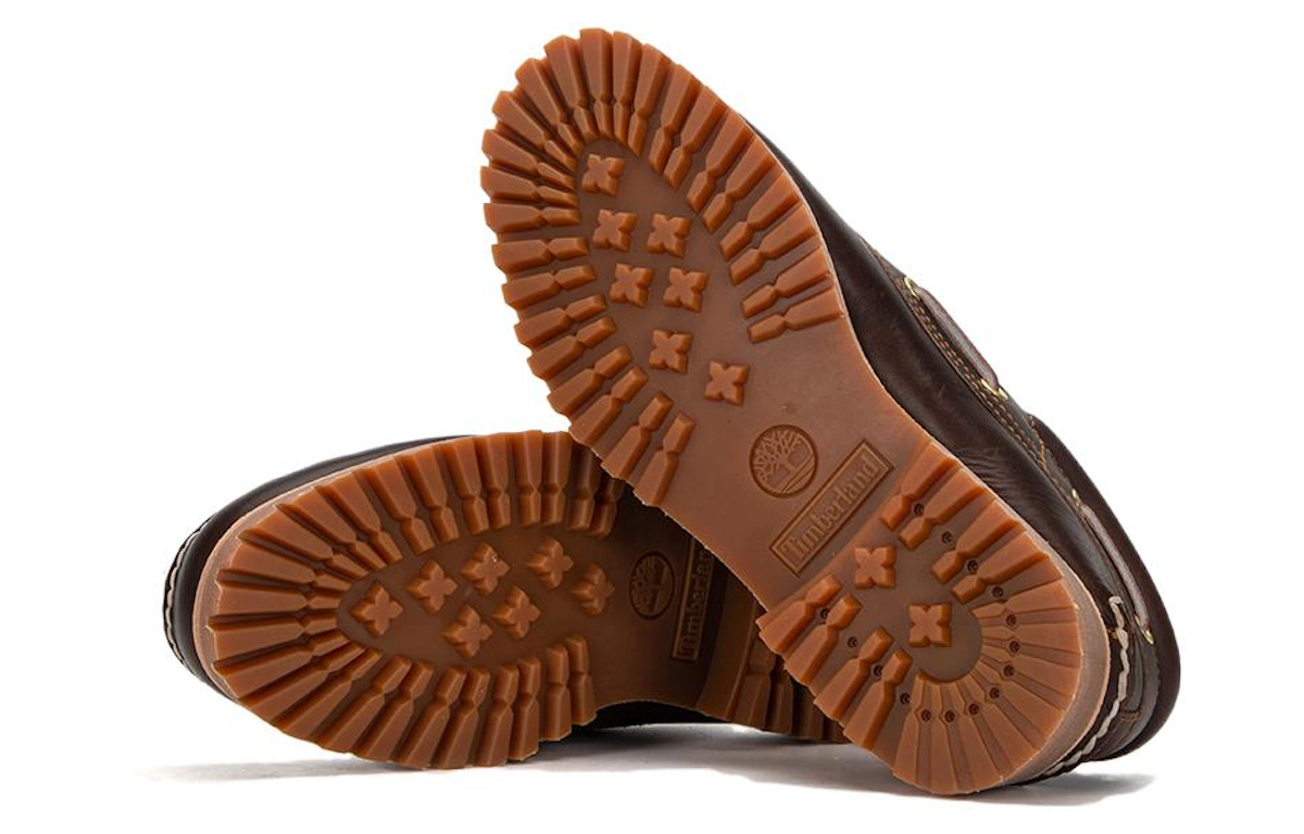 Timberland 3-Eye Lug Handsewn Boat Shoe 'Brown'