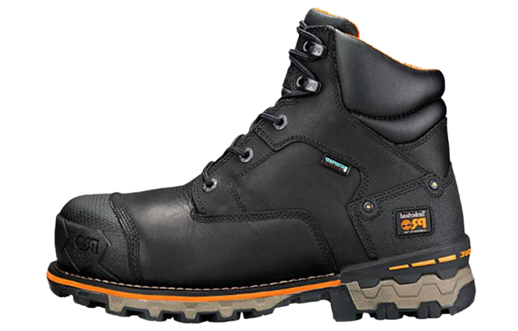 Timberland Boondock 'Black Waterproof High-Top Work Boot' A1FZP001