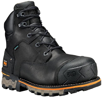 Timberland Boondock 'Black Waterproof High-Top Work Boot' A1FZP001 Shop Timberland Boondock 'Black Waterproof High-Top Work Boot' A1FZP001