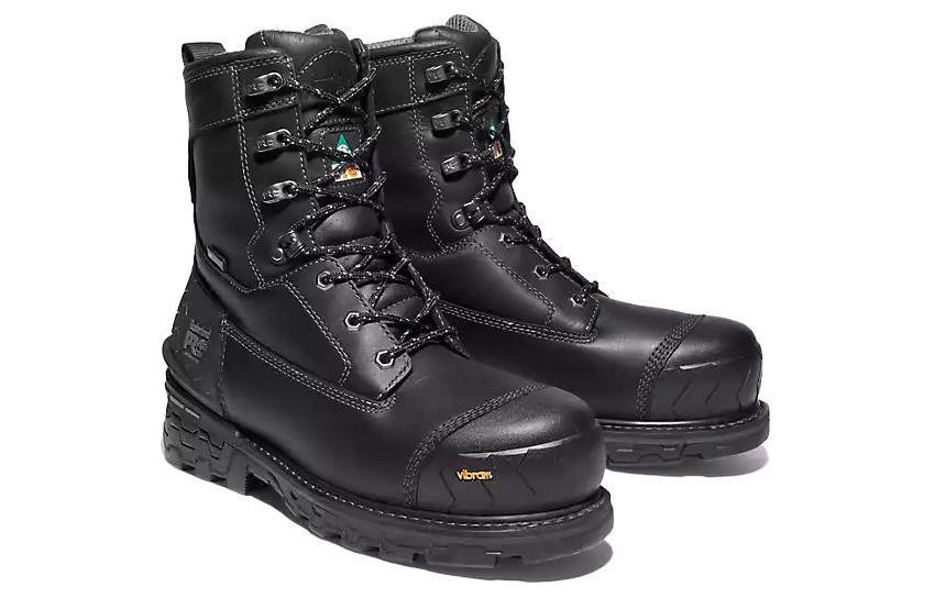 Lookbook 添柏岚 透氣防水 短筒 戶外靴 男款 黑色