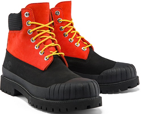 Bota Timberland Premium 6" Impermeable 'Nubuck Naranja Medio con Negro' A2KECW Shop Bota Timberland Premium 6" Impermeable 'Nubuck Naranja Medio con Negro' A2KECW