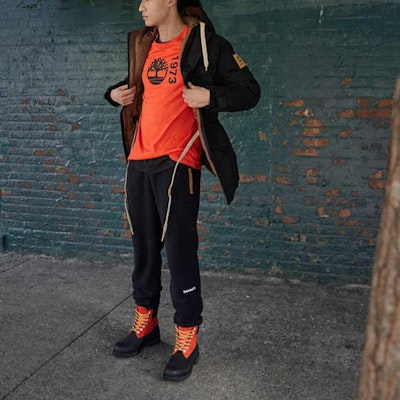 Bota Timberland Premium 6" Impermeable 'Nubuck Naranja Medio con Negro' A2KECW Sizing Bota Timberland Premium 6" Impermeable 'Nubuck Naranja Medio con Negro' A2KECW