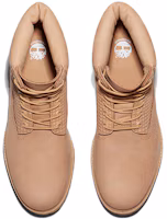 Shop Timberland添柏蘭 耐磨防水 中筒 戶外靴 淺棕色
