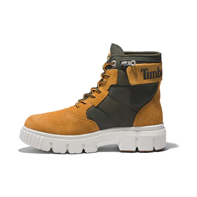 Timberland Greyfield 6 Inch Waterproof Fold-Down Boots 'Wheat Suede'