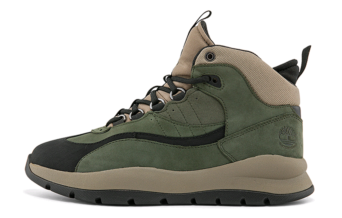 Timberland Boroughs Project Waterproof Mid Boots 'Green' A2DTA
