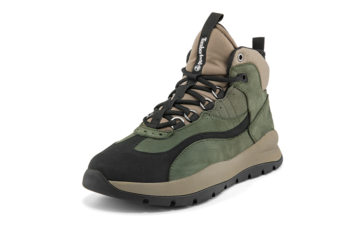 Lookbook Timberland Boroughs Project Waterproof Mid Boots 'Green' A2DTA