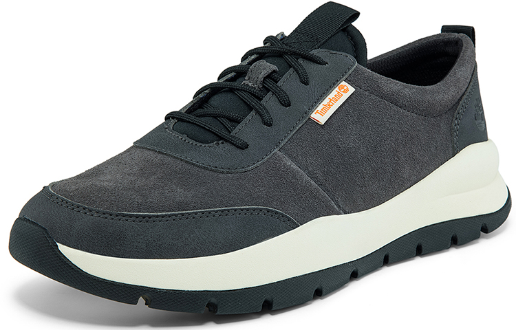 Lookbook Timberland Boroughs Wide-Fit Trainers 'Dark Gray White' A2CA3W