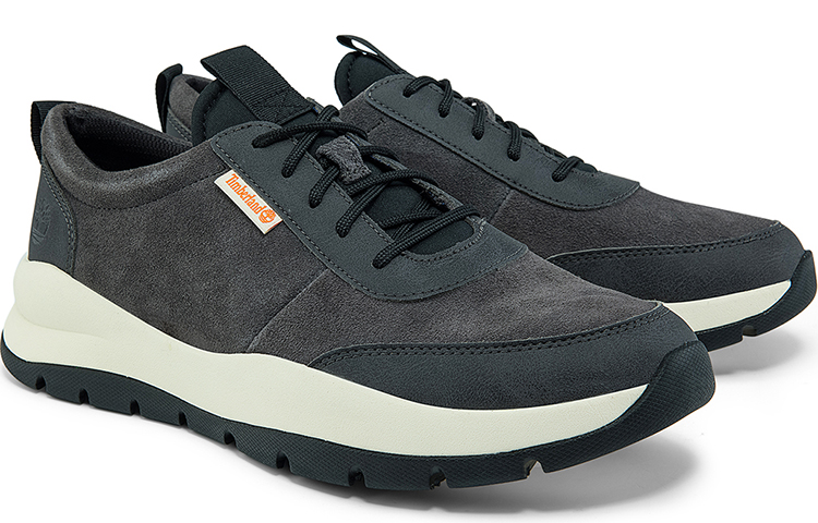 Shop Timberland Boroughs Wide-Fit Trainers 'Dark Gray White' A2CA3W