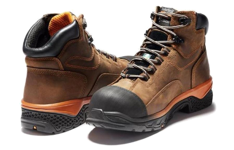 Timberland BOSS HWaterproof Work Boots 'Brown' 圖 4