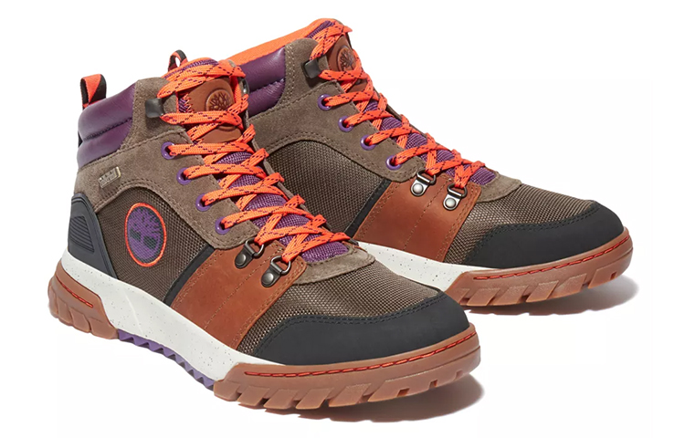 Shop Timberland Boulder Trail 'Brown Purple' A2EKY901