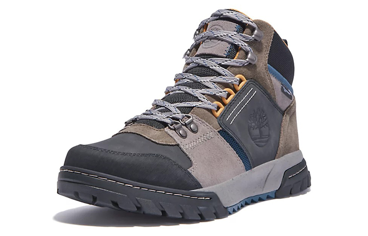 Lookbook Timberland Boulder Trail Trekker Chukka 'Grey Black' A2ERV901