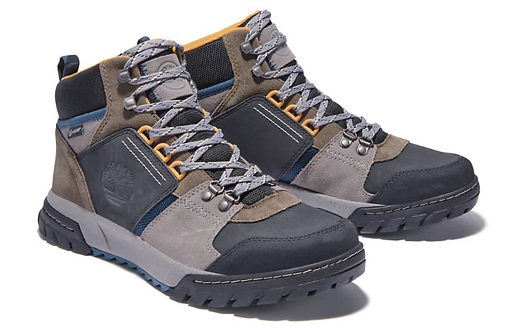 Shop Timberland Boulder Trail Trekker Chukka 'Grey Black' A2ERV901