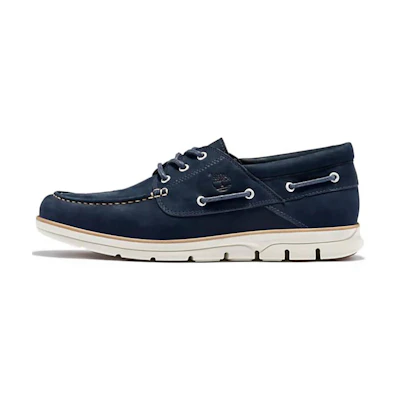 Timberland Bradstreet 3-Eye Boat Shoes 'Navy'